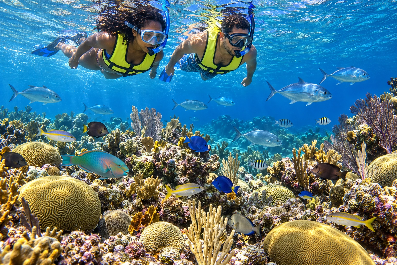 Snorkeling in Roatán